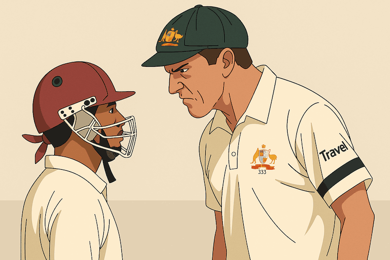 McGrath vs Sarwan: The Antigua Confrontation, 2003