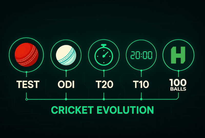 From Endless Days to 90 Minutes: The Evolution of Cricket